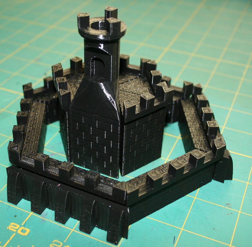 Castle and Towers for Board Games or RPG games