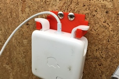 Mac charger holder