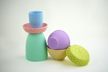 Pastel Containers