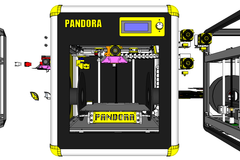 DIY 3D Printer PANDORA DXs - 3D Design