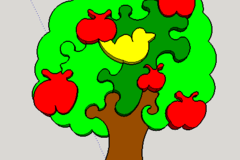 Jigsaw Apple-tree 2.0
