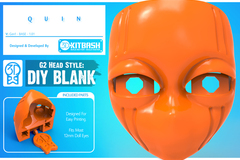 Quin: DIY Blank Face - 3DKitbash.com