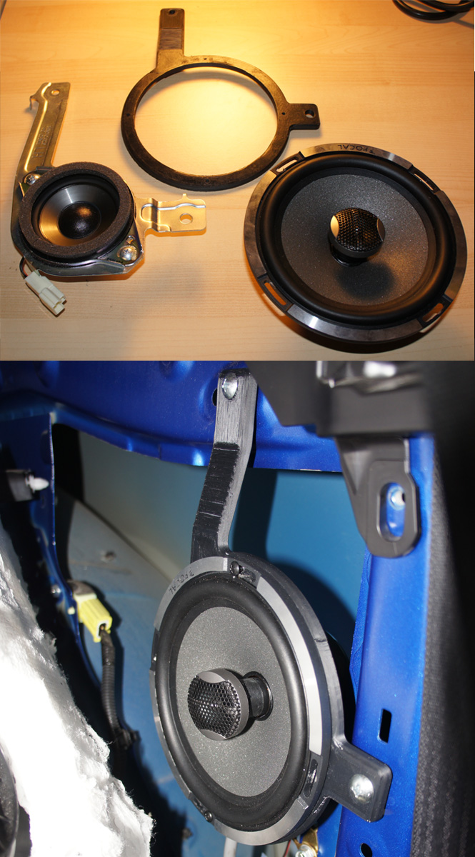 6.5" Rear Speaker Bracket for BRZ