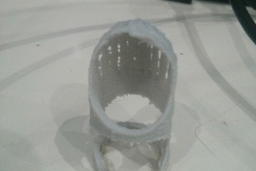 Flexible fingertip for prosthetics - prototype 1