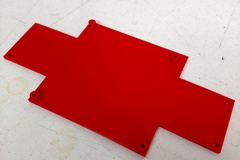 Smoothieboard Melzi Adapter Plate (Mendel90 DiBond)