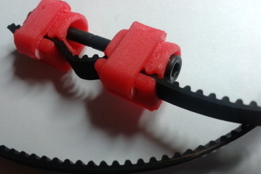Adjustable GT2 belt tensioner