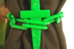 Sword Thru Chain Drapery Tie