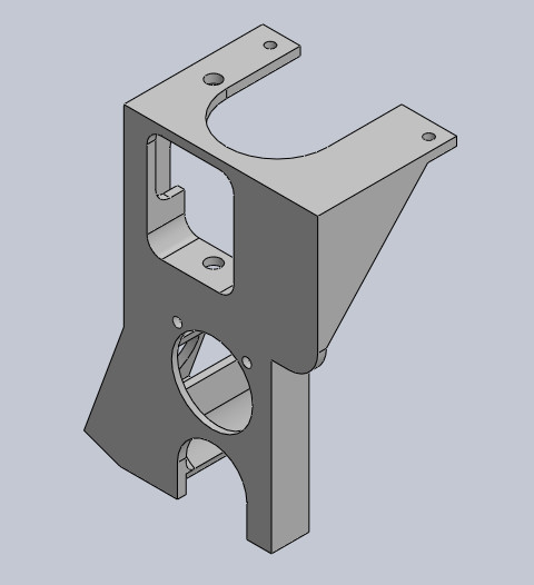 Printrbot Play Integrated Fan Mounting Frame