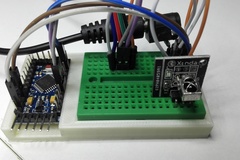 Arduino mini + Breadboard