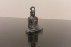 Low Poly Buddha Keychain