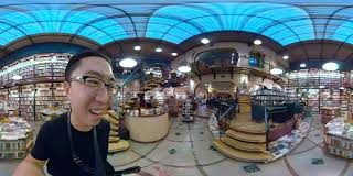 Cafebreria-Cafe-Library-Bookstore-in-Mexico-City-GoPro-Fusion-360-Virtual-Reality