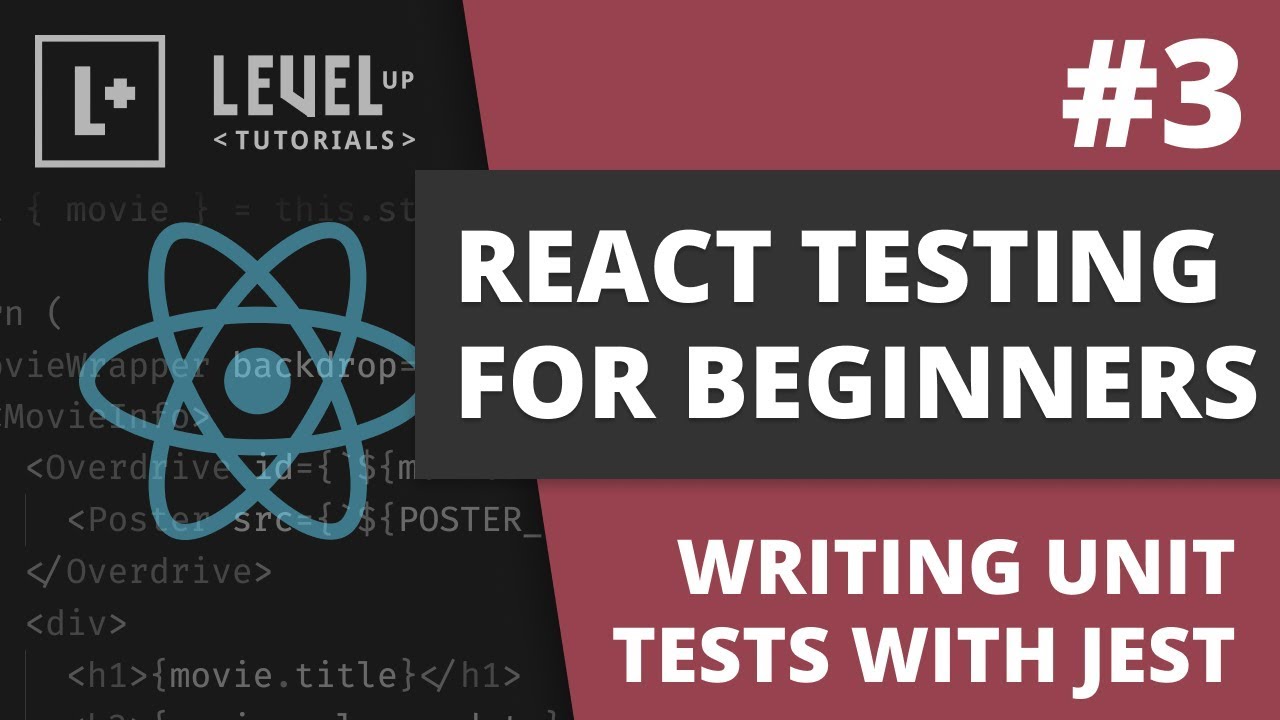 React explained. Виды тестирования React. React Testing Library logo.