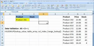 Excel-LookupSearch-Tip-6-Vlookup-with-a-Drop-Down-Menu-and-Data-Validation