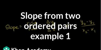 Slope-from-two-ordered-pairs-example-1-Algebra-I-Khan-Academy