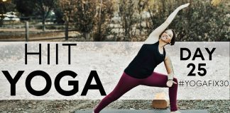 20-Minute-HIIT-Yoga-Class-Cardio-with-Balance-Fun-Day-25-Fightmaster-Yoga-Videos