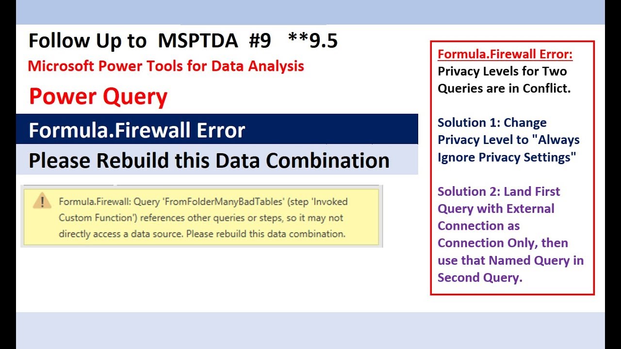 Query error 0. Firewall формула. Power bi Power query произошла неожиданная ошибка.