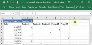Automate-addition-of-data-in-columns-using-VBA